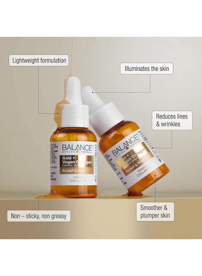 Balance Active Formula Gold Vegan Collagen Firming Serum 30ml - Image 2